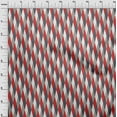 thumbnail image 3 of oneOone Silk Tabby Candy Red Fabric Argyle Check Fabric For Sewing Printed Craft Fabric By The Yard 42 Inch Wide, 3 of 4