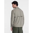thumbnail image 3 of Ozark Trail Men's Fishing Shirt with Long Sleeves, Sizes S-4XLT, 3 of 6