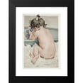 thumbnail image 2 of Marguerite Delorme 14x18 Black Modern Framed Museum Art Print Titled - The Doll (1899), 2 of 5