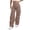 Pink, variant on QHFBli Womens Parachute Pants Wide Leg Cargo Pants Street Trousers with Pockets