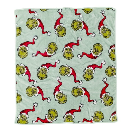 Grinch Toddler Blanket