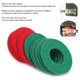 thumbnail image 4 of Lot de 12 rondelles de bornes de batterie (6 rouges et 6 vertes) anticorrosion, tapis de protection pour câbles, 4 of 4