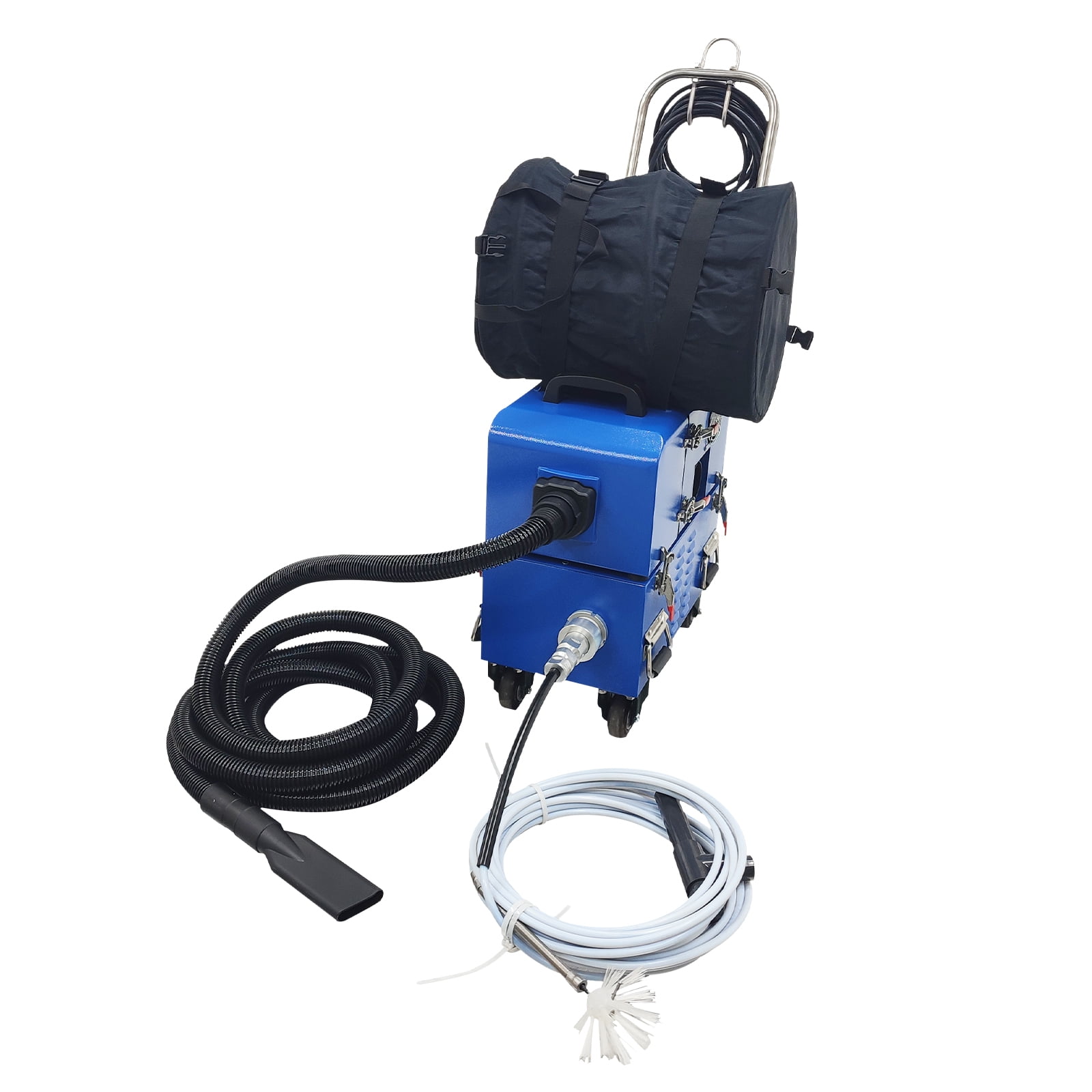 Air Duct Cleaning Machine Rotary Brush Ventilation Pipe Cleaning Tool 220V