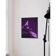 thumbnail image 5 of HAUS AND HUES Purple Wall Art & Paris Wall Decor for Bedroom - Paris Wall Art & Aesthetic Posters for Bedroom Paris Posters for Teens & Purple Wall Decor for Bedroom Teen Girl (Framed Black 16"x20"), 5 of 6