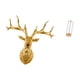thumbnail image 5 of Estatua de cabeza de ciervo, decoración de pared con cabeza de ciervo, animales, adorno para el hogar, soporte para pajitas, soporte para pajitas de a, 5 of 8