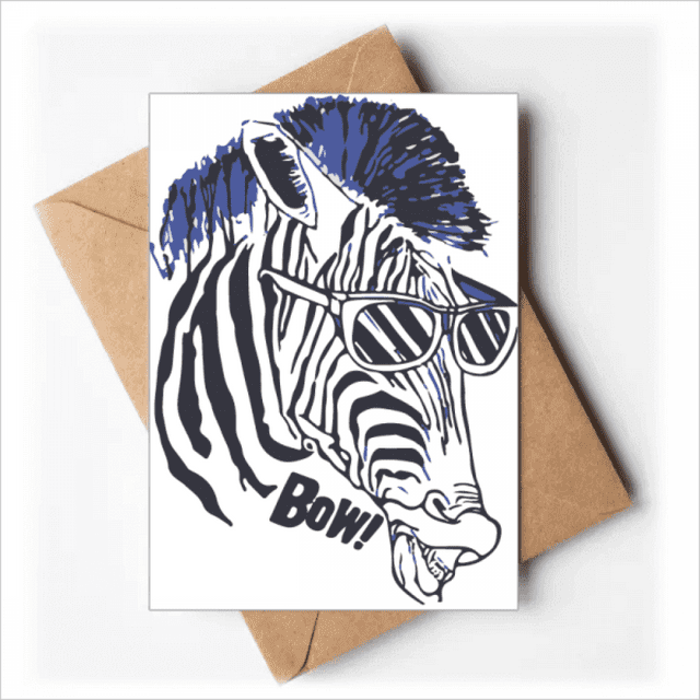 Cool Pinto Lunettes de Soleil Animaux Cartes de Voeux Vous Êtes Invités Invitations