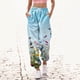 thumbnail image 1 of WILLBEST Pantalones Deportivos de Cintura Alta para Mujer: Pantalones Deportivos con Estampado y Bolsillos para el Gimnasio y el Día a Día. Grande, 1 of 3