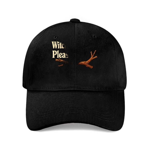 LNFAUEAPRINT Witch Please Owl - Halloween Baseball Cap, Adjustable Dad Hat