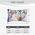 thumbnail image 3 of Plush Throw Pillow Covers, Orange Calla Lily Flowers Pillow Cases with Invisible Zipper, Breathable Microfiber Pillow Cases Standard Size for Sleeping Bedroom Sofa Living Room, 3 of 5