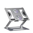 thumbnail image 1 of Support de Tablette Bureau pour Ordinateur Portable avec Ventilateur de Refroidissement pour Macbook Ipad, 1 of 5