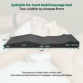 thumbnail image 3 of Camilla de masaje ergonómica con curvas ENITYA Lash Bed Foam Topper, 3 of 7