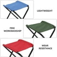 thumbnail image 2 of NUOLUX 1PC Household Folding Chair Mini Chair Outdoor Foldable Stool (Random Color), 2 of 5