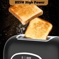 thumbnail image 3 of Digital 2-Slice Toaster with Touch Screen - 1.5'' Wide Slots, 6 Browning Levels, 6 Modes (Bagel/Waffle/Muffin) & 3 Functions (Defrost/Reheat/Cancel), 3 of 6