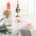 thumbnail image 1 of Metal Wind Chime Pendant Copper Bell Japanese Style Pendant, 1 of 7