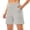 Light Gray, variant on High-Waisted Athletic Shorts for Women - 6" Inseam with Pockets, Soft Fabric for Running, Walking & Yoga (Light Gray, M)