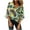 Yellow summer tops for women, variant on USSUMA Womens Summer Tops Flowy Loose Fit Mesh Panel T-Shirts for Women Trendy Tropical Printed Blouses Tops Dressy Casual V Neck Tunic Plus Size Shirts for Female