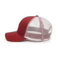 thumbnail image 5 of Outdoor Cap MBW-600 Mesh Back-Cardinal/White, 5 of 8