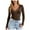 Brown, variant on larppty Long Sleeve Shirts for Women Lace V Neck Ribbed Fitted T-Shirt Dressy Business Casual Blouses 2025 Trendy Fall Tops（Beige，L）