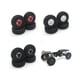 thumbnail image 3 of piezas de 67 mm, neumáticos para ruedas para MN D90 MN98 MN99S MN78 C14 C24 C34, accesorios de piezas de actualización de coche RC, rojo, rojo, 3 of 5
