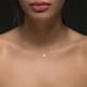 thumbnail image 3 of Delicado collar de oro para las mujeres lindo nombre de la letra gargantilla collares para niñas joyas, 3 of 3