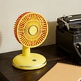 thumbnail image 5 of Rechargeable Portable Desktop Fan with Round Base — Quiet, Multi-Scene Cooling, Stylish Design, USB Powered for Outdoor, Office & Home Use, 5 of 5