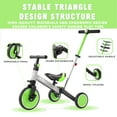 thumbnail image 5 of XJD 7-in-1 Toddler Bike with Push Handle for 1 Year to 4 Years Old Kids, Toddler Tricycle Kids Trikes Tricycle, Gift & Toys for Boy & Girl, Balance Training, Removable Pedals, 5 of 11