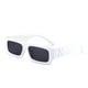 thumbnail image 1 of Gafas de sol de impresión X para hombres y mujeres pequeñas gafas cuadradas Punk personalidad moda Vintage gafas de ojos marcos, 1 of 4