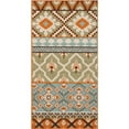 thumbnail image 2 of SAFAVIEH Veranda Dogon Southwestern Indoor/Outdoor Area Rug, 2'7" x 5', Green/Terracotta, 2 of 6