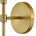 thumbnail image 3 of 85570LCB Lark Mabel - 12W 1 LED Medium Wall Sconce-18.25 Inch Tall and 5.25 Inch Wide-Lacquered Brass Finish, 3 of 9