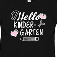 thumbnail image 4 of Inktastic Hello Kindergarten with Hearts and School Supplies Boys or Girls Toddler T-Shirt, 4 of 5
