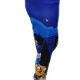 thumbnail image 4 of Adventure Time Finn and Jake Royal Blue Fit Adult Women Ankle-Length Leggings (Size Large), 4 of 5
