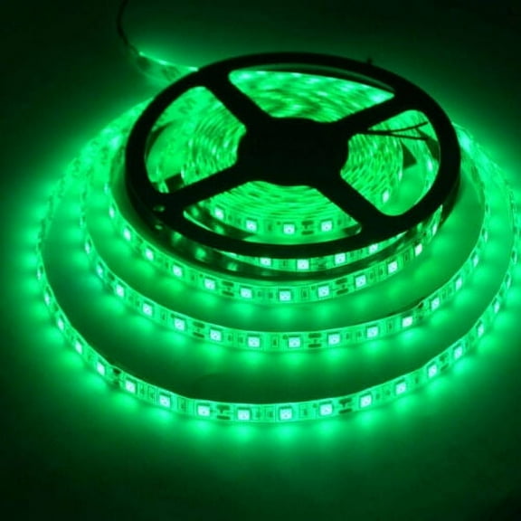 Green LED Light Night Fishing 300LED Strip UV Ultraviolet boat bass fishing 12v