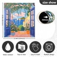 thumbnail image 5 of Yayeee Magnetic Dishwasher Cover for The Front Decoration Home Kitchen Machine Sticker Protector, Blue Window, 5 of 6