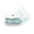 thumbnail image 1 of Ribbon Traditions 1.5" Wired Sheer Organza Ribbon Light Blue 50 Yards, 1 of 4