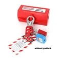 thumbnail image 3 of Plastic Tag Out Device Safety Tools Electrical Plug Lockout Box, 3 of 5