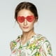 thumbnail image 4 of KAKOWELY Gafas de sol con forma de corazón, gafas de sol de moda, gafas de sol de playa de verano para mujer, 4 of 4