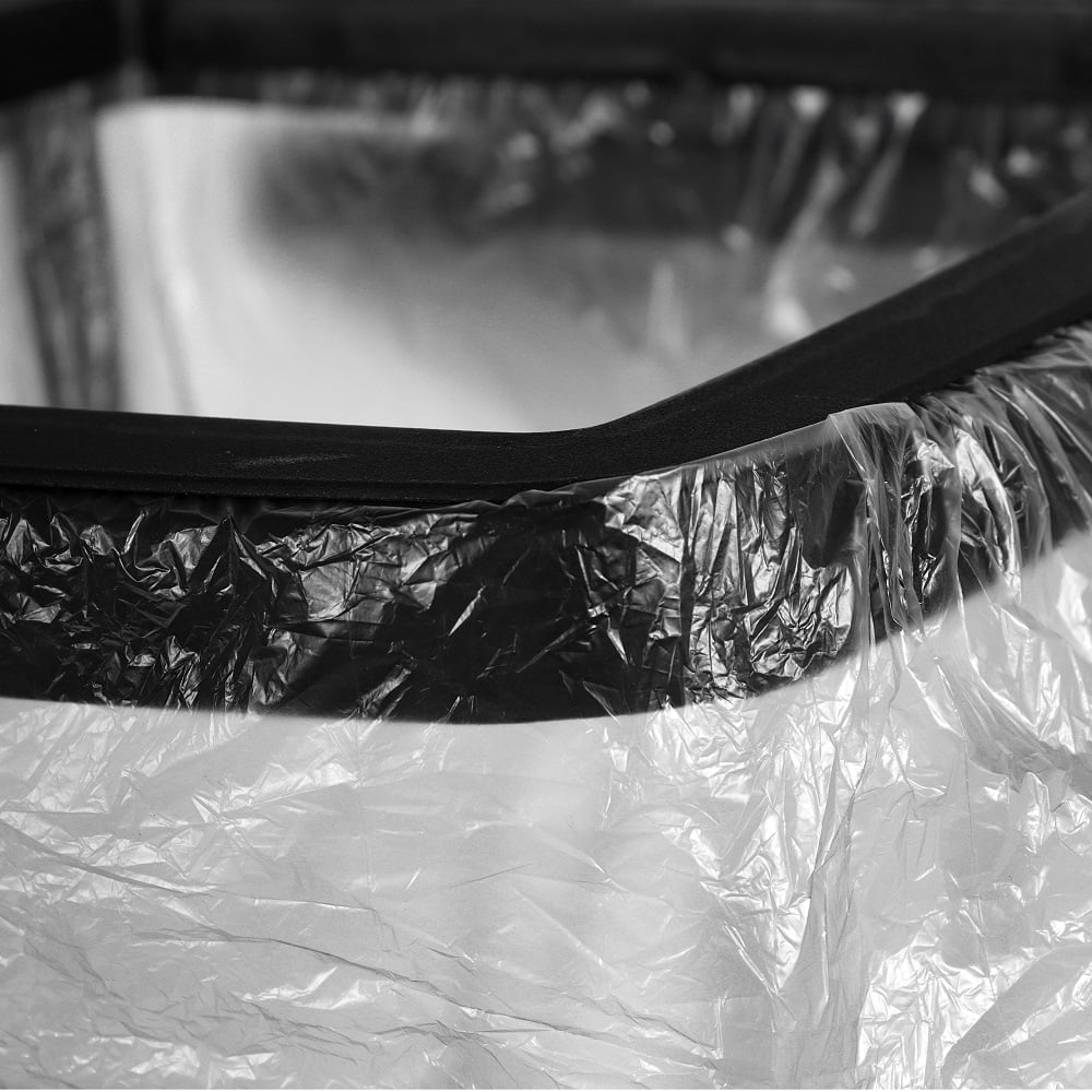 Collapsible Indoor or Outdoor Camping or Boarting Trash and Garbage Can Bag Holder