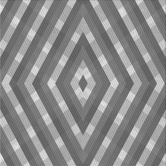 Ahgly Company Machine Washable Indoor Square Transitional Gray Cloud Gray Area Rugs, 4' Square