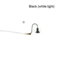 thumbnail image 3 of mmirethe 1:87 Scale LED Wall Gooseneck Lamps Black White Model Making, 3 of 9
