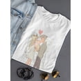 thumbnail image 3 of Cute  Couple With Newborn Son T-Shirt Women -Image by Shutterstock, Female XX-Large, 3 of 4