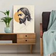 thumbnail image 5 of Qisvanset Framed Canvas Wall Art 12x16 Inch Jesus Ascension Boho Minimalist Line Wall Art, 5 of 5