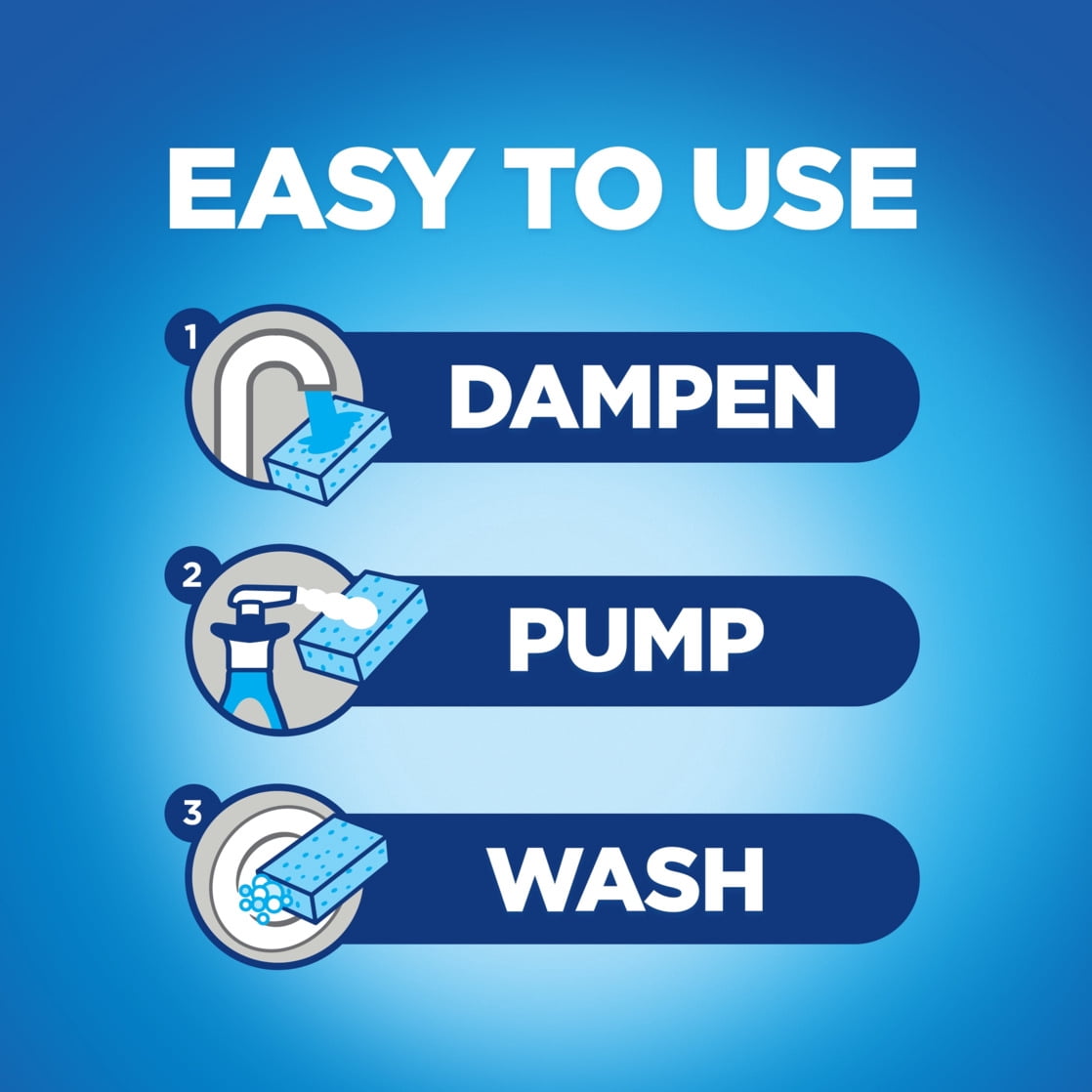 (2 pack) Dawn Direct Foam Dish Soap, Dishwashing Liquid, Grease Removal, Fresh Rain, 10.1 fl oz