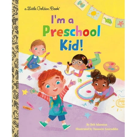Little Golden Book I'm a Preschool Kid!, (Hardcover)