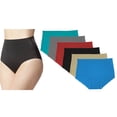 thumbnail image 1 of Paquete 6 Pantaleta Completa a la cintura con Control Invisibles Sin Costuras Corte Láser Pack Incluye 6 Diferentes Colores Tatys Fashion 5555, 1 of 5