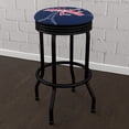 thumbnail image 4 of Trademark Gameroom Washington Capitals Logo Black Ribbed Barstool, 4 of 5