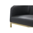 thumbnail image 4 of Chic Home Easly PU Leather Upholstered Shelter Arm Design Bar Stool, 4 of 4