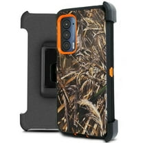 Mstechcorp Rugged Flip Holster Cell Phone Case for Motorola Edge 2021, Camo