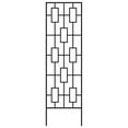 thumbnail image 2 of Contemporary Trellis, Black, 78"H, 2 of 2