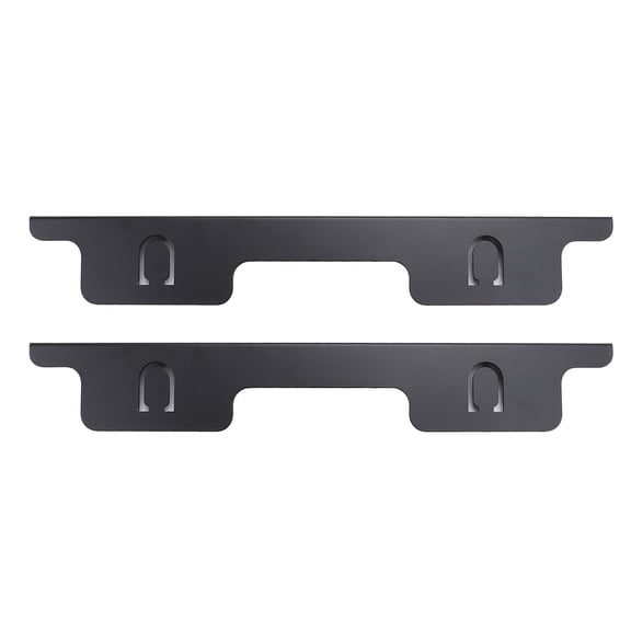 Stove Gap Cover 2-Pair Set - Adjustable Stainless Steel Range Trim Kit 35-70cm