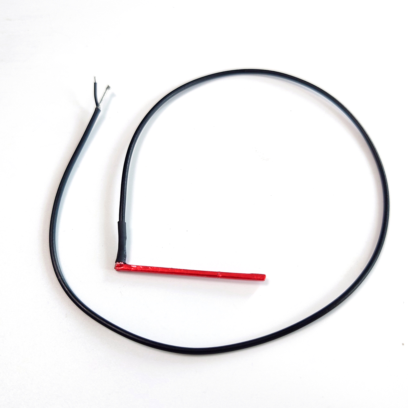 Ultrathin Red Piezo Acoustic Guitar Pickup Saddle Passiv for Acoustic Guitar Onboard Preamp Piezo Under Saddle Replacement Parts